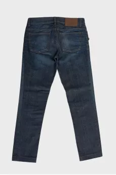 Golden chain jeans