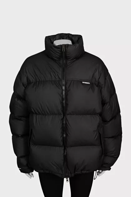 Чорний пуховик Limited Edition