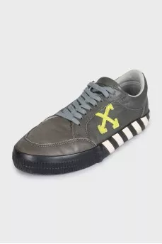 Чоловічі кеди зі шкіри Low Vulcanized