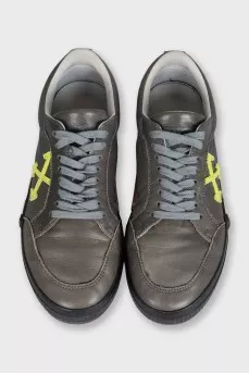 Чоловічі кеди зі шкіри Low Vulcanized