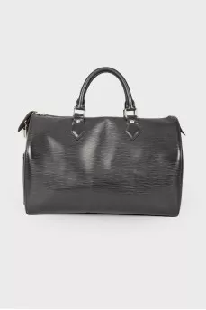 Сумка Black Epi Keepall Bandouliere 45
