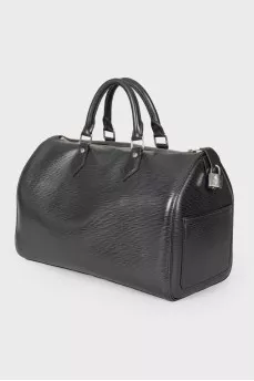 Сумка Black Epi Keepall Bandouliere 45