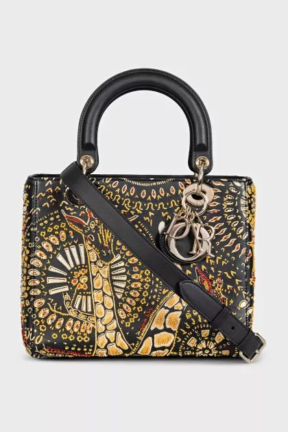 Animals Lady Dior Crossbody