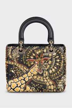 Animals Lady Dior Crossbody