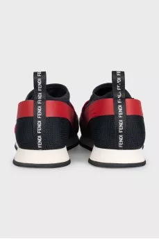 Runaway textile sneakers