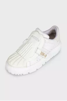 Кожаные кроссовки Dior-ID