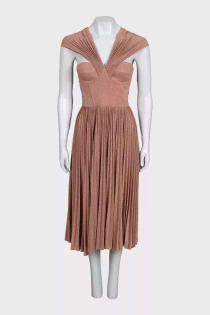Sparkly pink dress