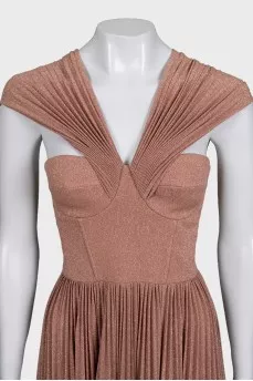 Sparkly pink dress
