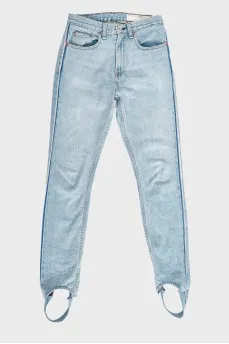 Jeans with studs