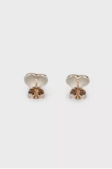 Heart form earrings