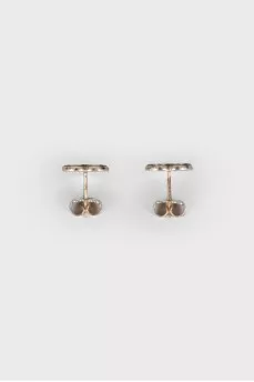 Heart form earrings