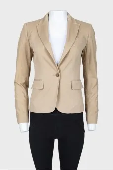 Cream-colored jacket