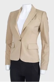 Cream-colored jacket