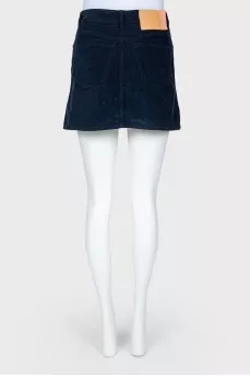Velveta mini-skirt
