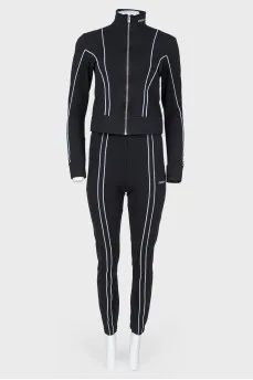 Black tracksuit