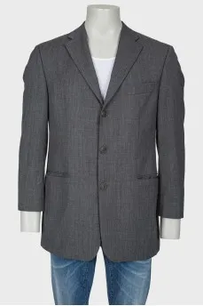 Men's gray jacket