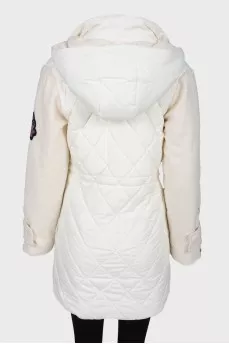 Children's textile sleeves milky jacket
