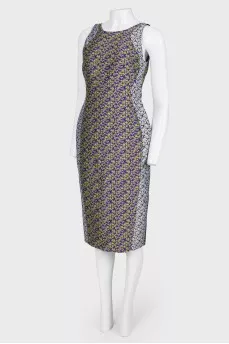 Floral print dress