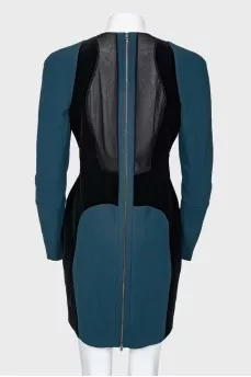 Combined fitted dress