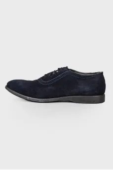 Men's suede brogues