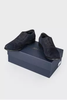 Men's suede brogues