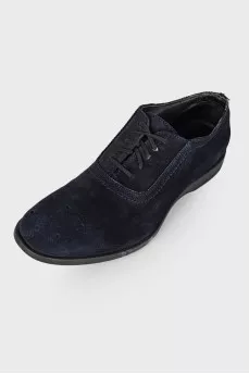 Men's suede brogues