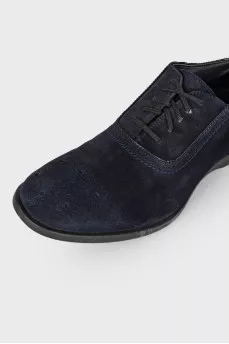 Men's suede brogues