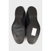 Men's suede brogues