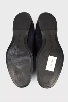Men's suede brogues