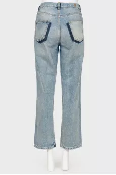 Ripped and distressed jeans