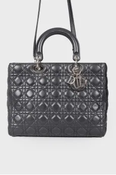 Large Cannage Lady Dior bag