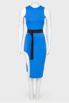 Dress with a belt