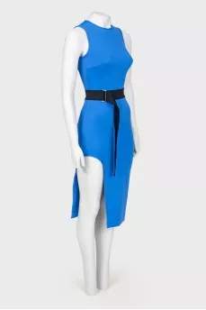 Dress with a belt