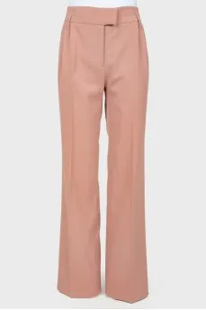 Loose powder trousers