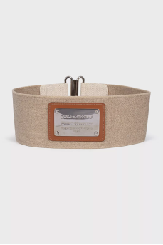 Vintage textile belt