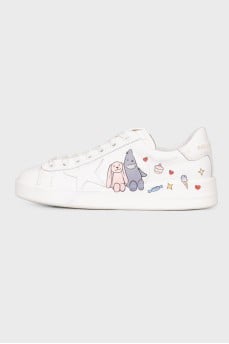 Cartoon Print Sneakers