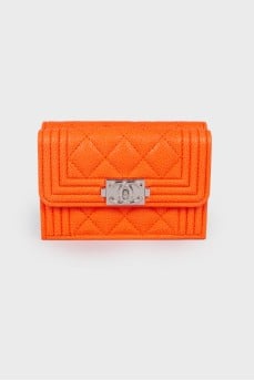Гаманець Caviar Quilted Boy Flap