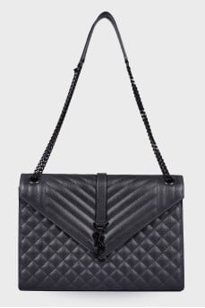 Сумка Monogram Slouchy Envelope Matelassé Grain De Poudre Embossed Leather