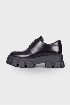 Туфли Monolith brushed leather