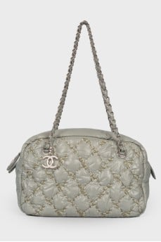 Сумка Tweed On Stitch Zip Quilted Nylon Small