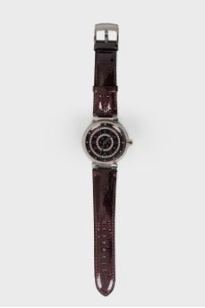 Годинник Vernis Diamond Tambour Disc Watch L Amarante
