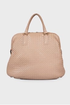 Сумка Nappa Intrecciato Frame Tote Colonial