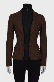 Slim fit blazer combo jacket 