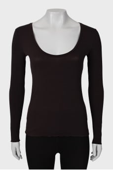 Black longsleeve with tag