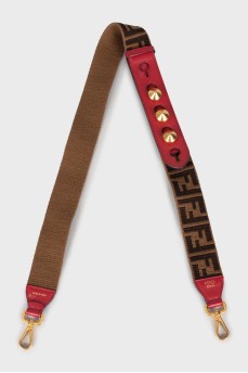 Textile strap for bag