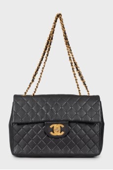 Сумка Vintage Classic Single Flap Bag Quilted Lambskin Jumbo
