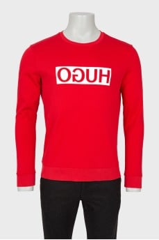 Чоловічий світшот із логотипом бренду