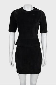 Black skirt suit