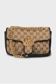 Сумка GG Marmont в фирменный принт