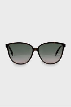 Сонцезахисні окуляри wayfarer з плямистою оправою